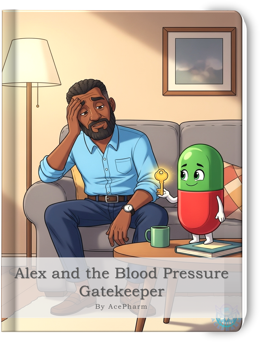 Alex and the Blood Pressure Gatekeeper storybook cover